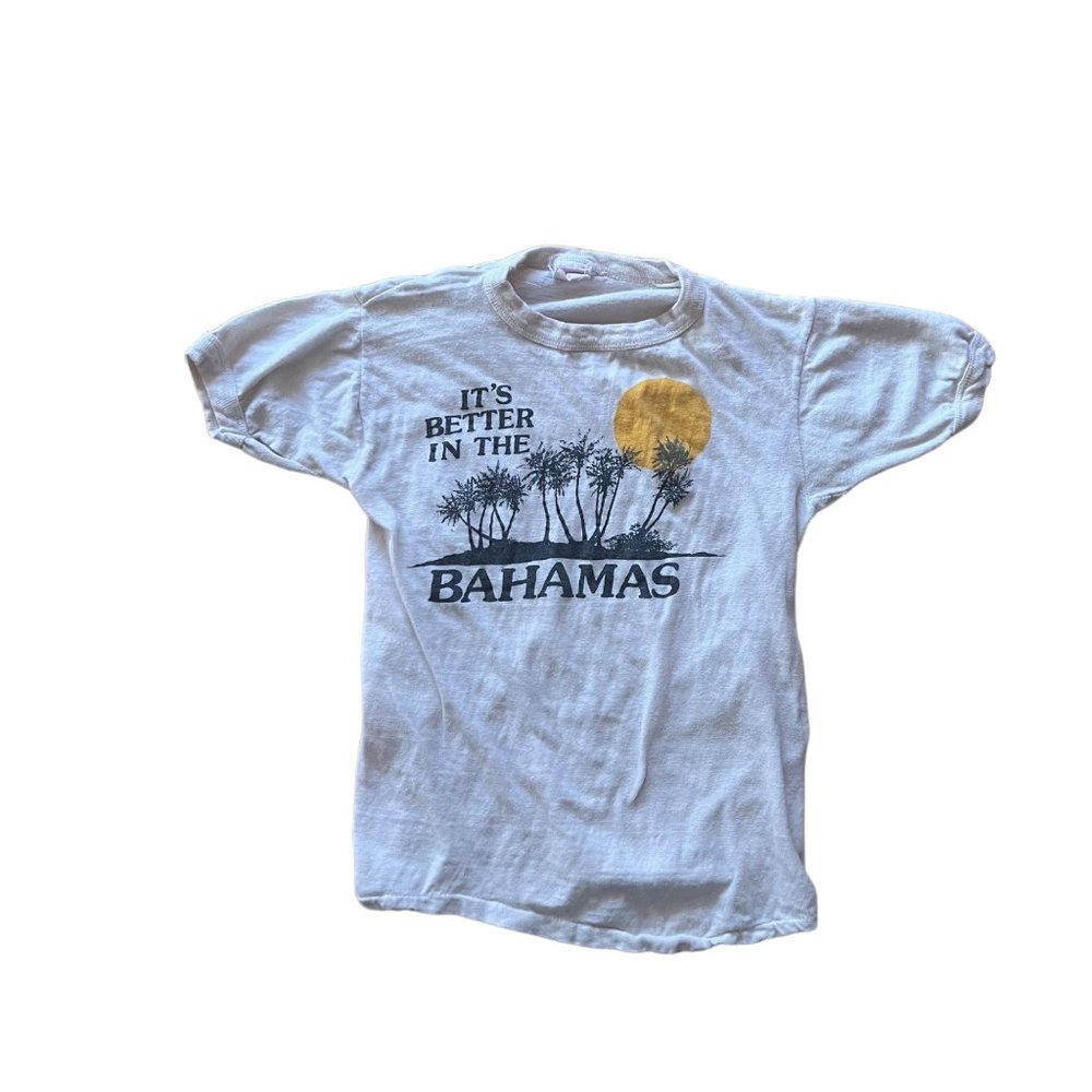 VINTAGE Bahamas Tourist Souvenier Shirt Small